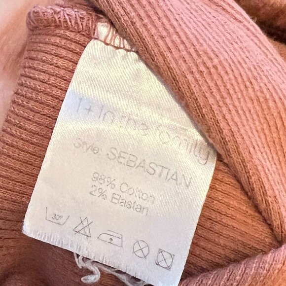 1 + In The Family Sebastian Shorts Size 12 Months Cotton Rust - Picture 5 of 5